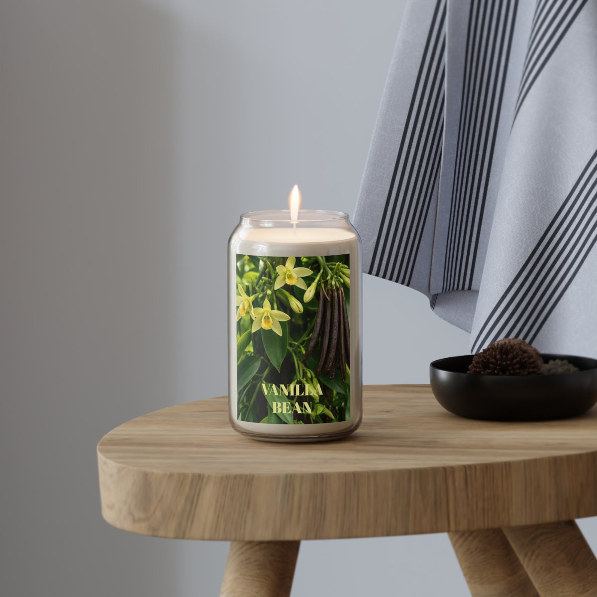 Scented Soy Candles (3) Scents; 13.75oz - Comfort Spice Autumn Forest, Sea Breeze, Vanilla Bean