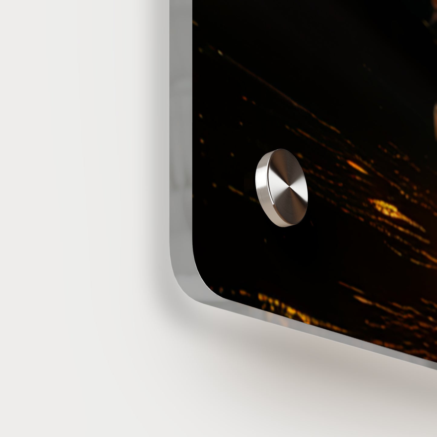 Gothic Theme Acrylic Wall Art Panel, Purple Dragon with Moon Background, Dragon Lovers, For Anyone, Accent for Any Room