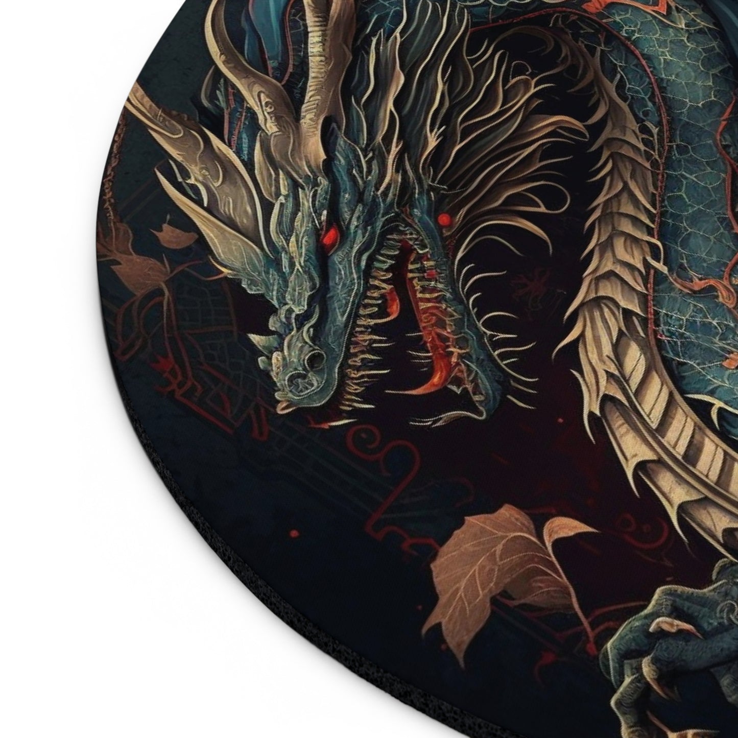Majestic Dragon Desk Mouse Pad | Gaming Accessory | Perfect Gift for Gamers and Fantasy Lovers