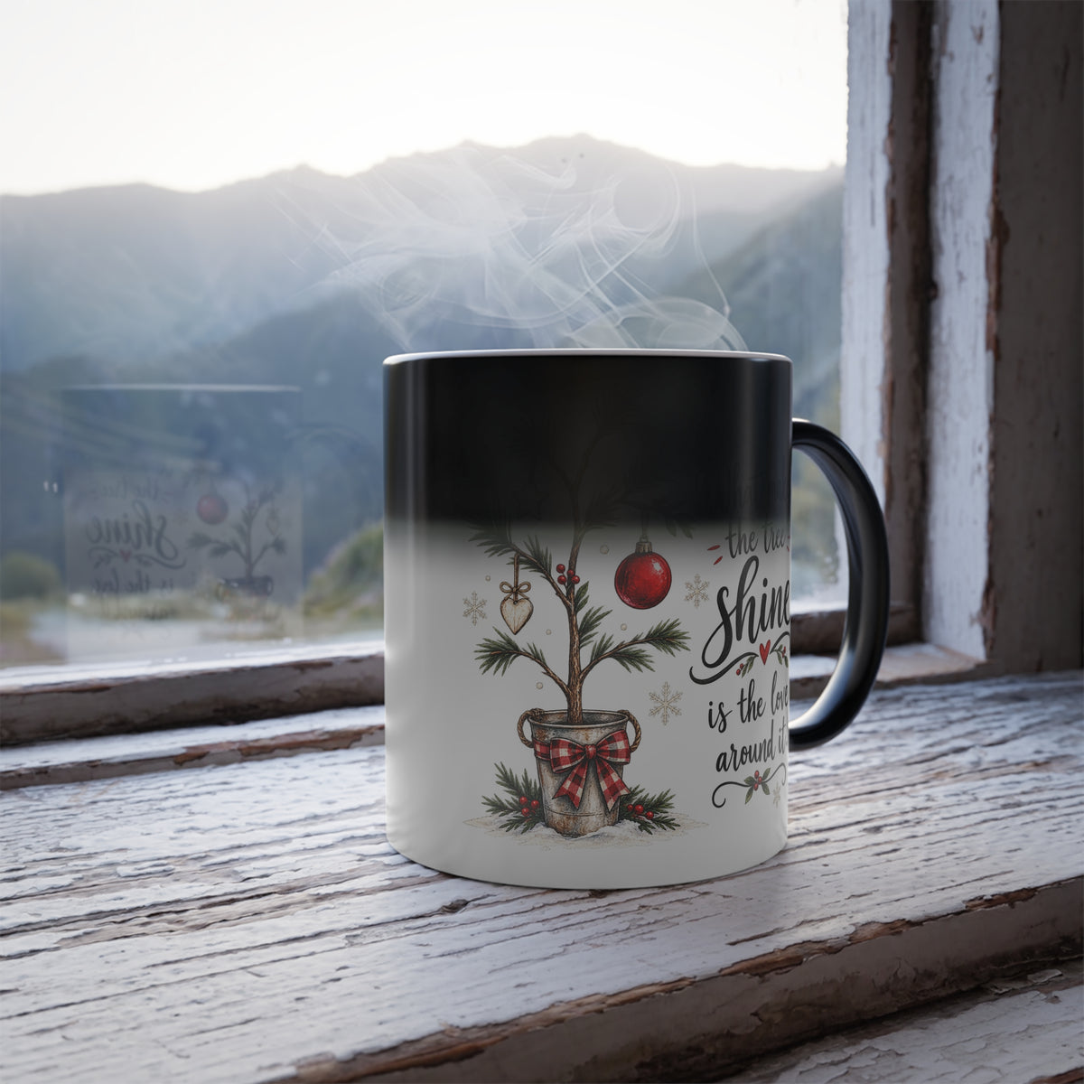 What Makes You Shine Inspirational Holiday Color-Changing Mug