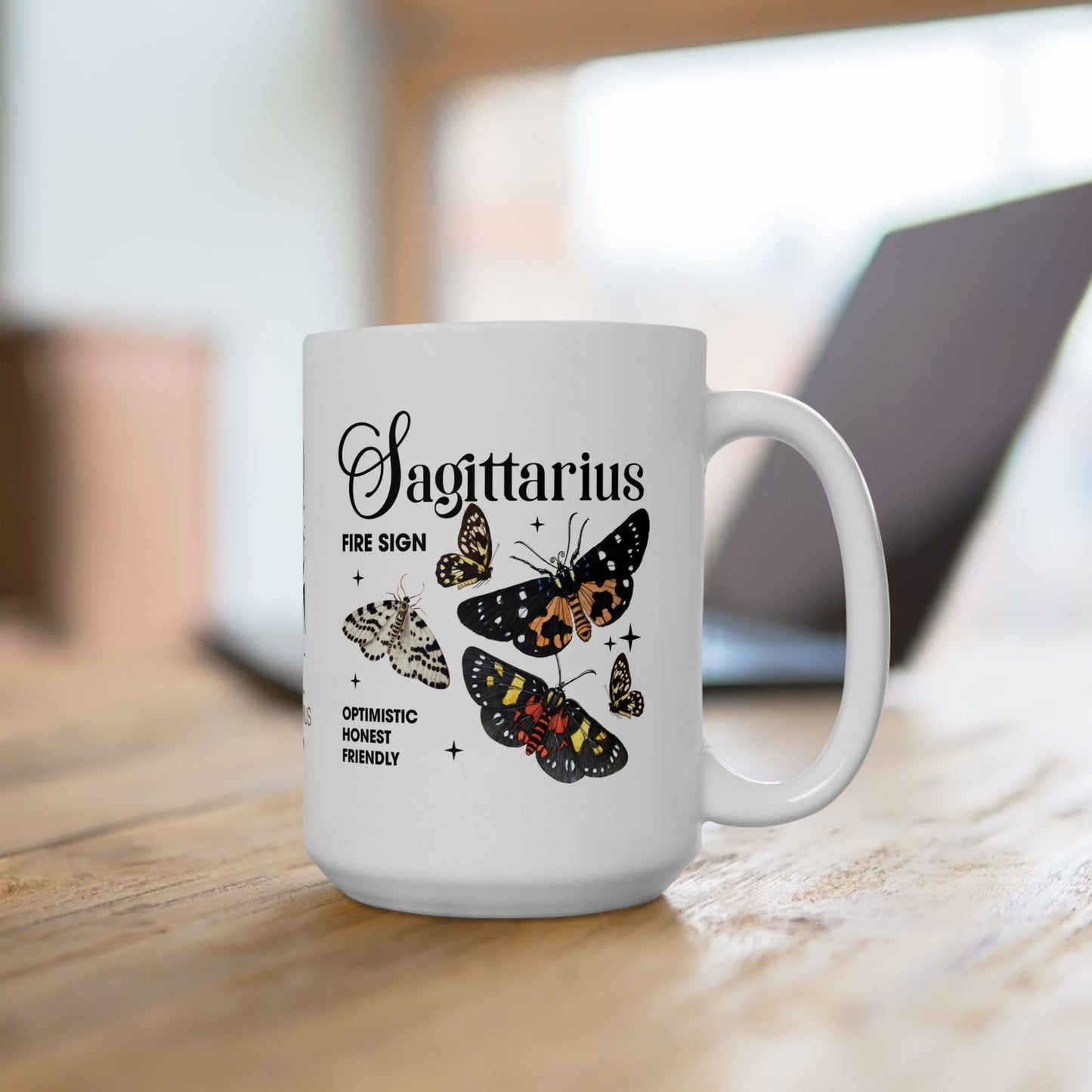 Sagittarius Zodiac Ceramic Mug - Astrology Gifts for Astrology Lovers - 11oz & 15oz Sizes