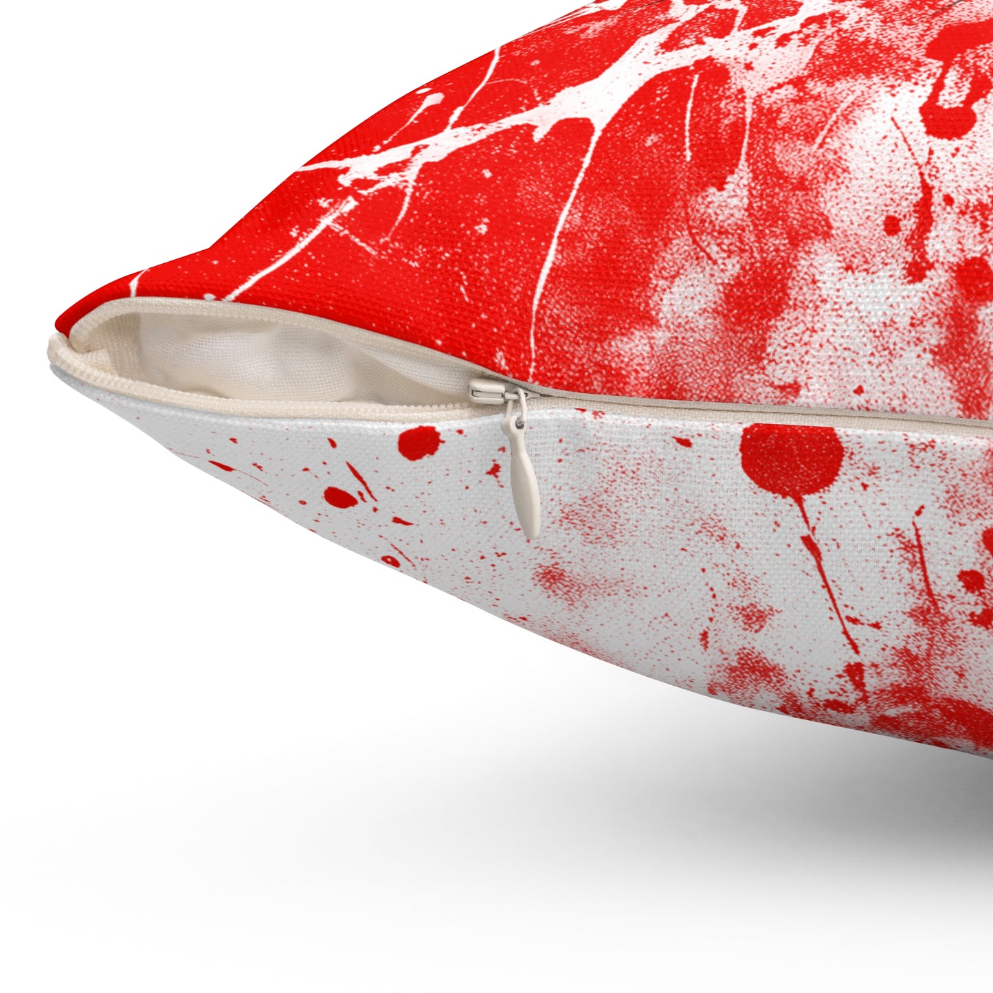 Halloween Theme Spun Polyester Square Pillow, One Eyeball Monster Halloween Decor, Accent for Any Room, Halloween and Monster Lovers