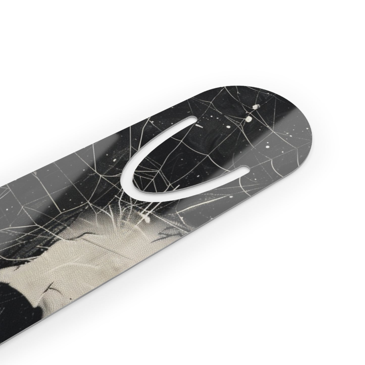 Gothic Skull Bookmark - Unique Metal Page Marker for Book Lovers