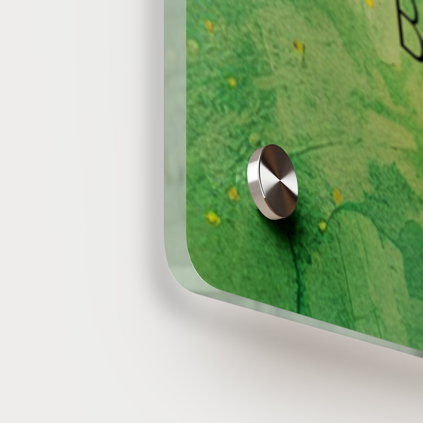 Beautiful Soul Acrylic Wall Art Panel with Sunflower Design