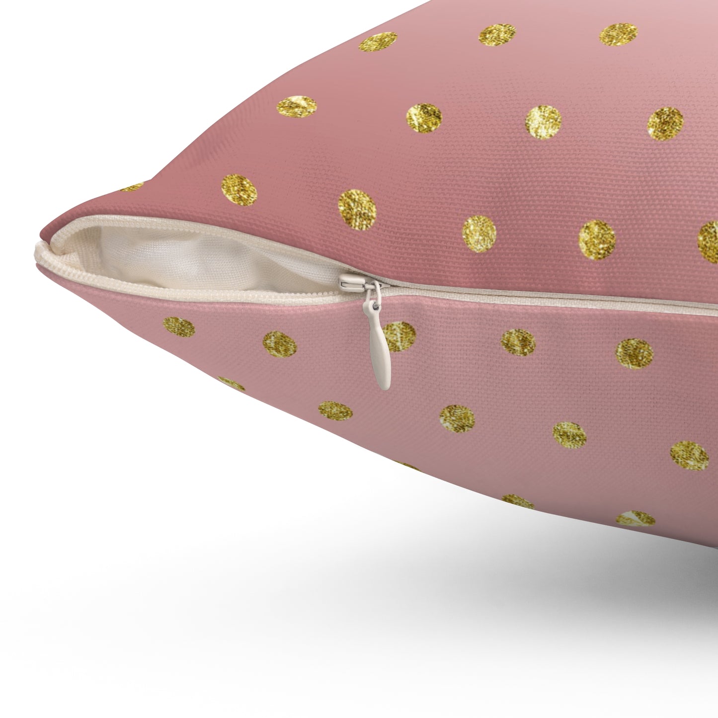 Decorative Spun Polyester Square Pillow, Stylish Pillow for Any Room, Beautiful Accent for Home or Office for Everyday for Anyone