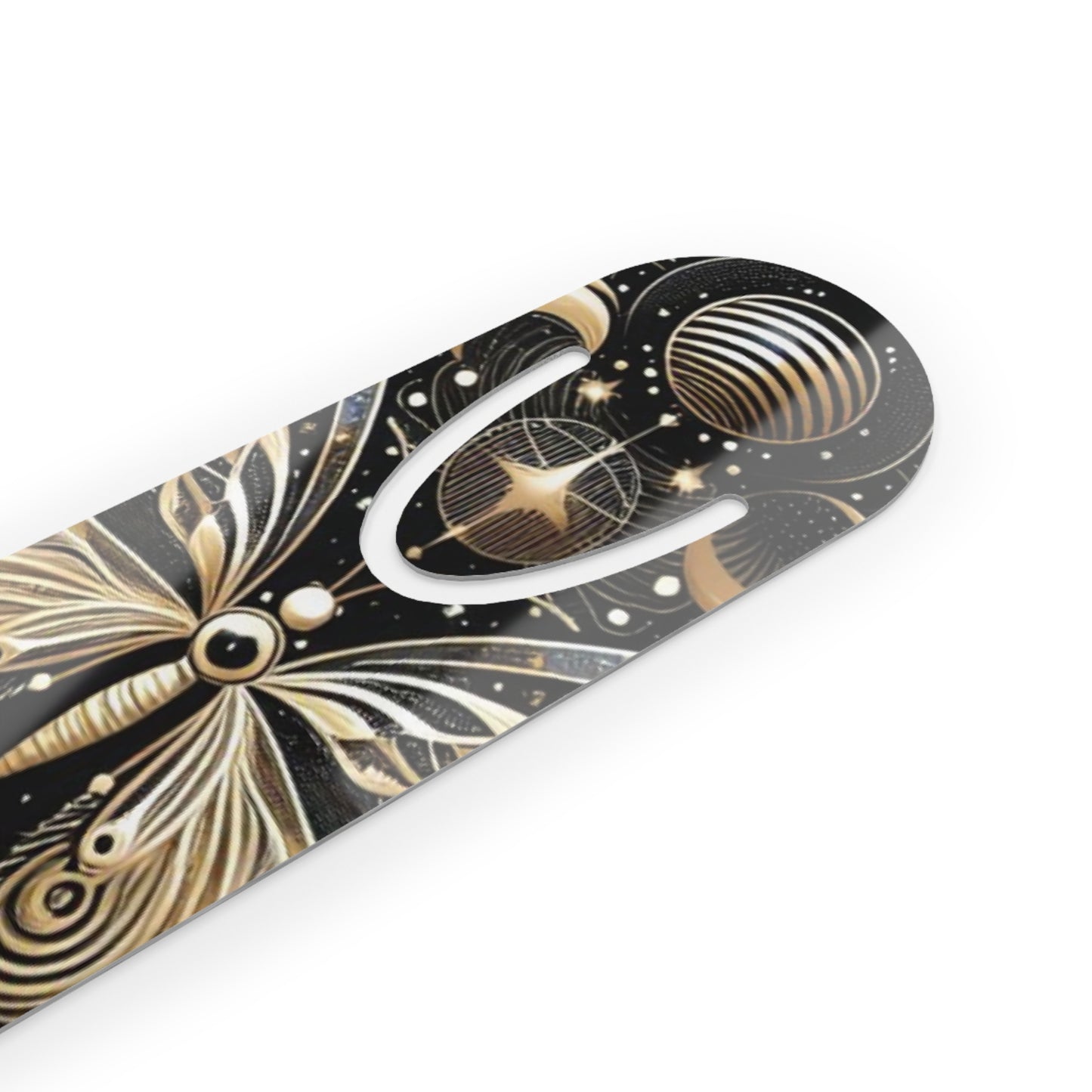 Elegant Celestial Bookmark, Spiritual Book Mark, Astrology Gift, Book Lover Accessory, Reading Promotion
