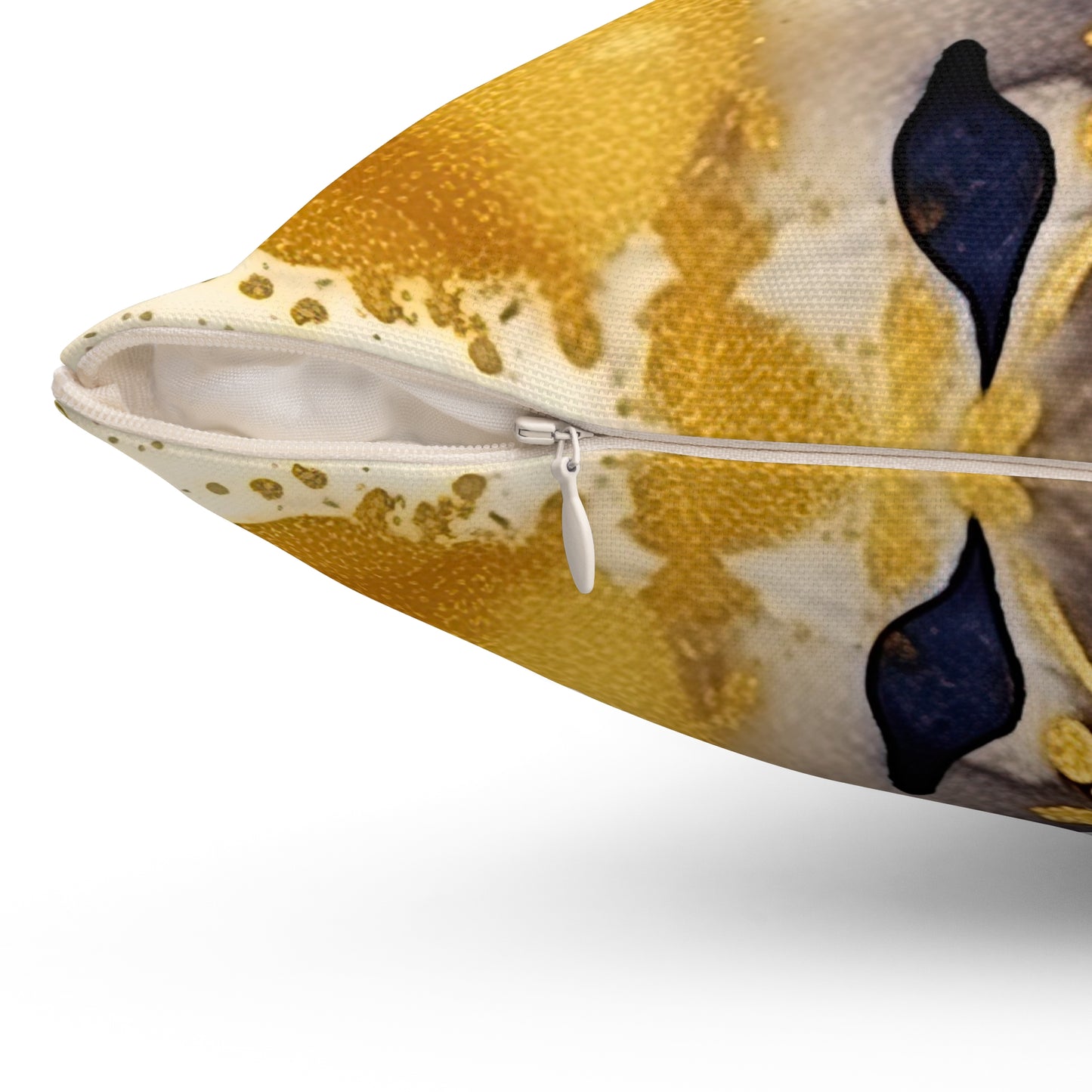 Decorative Spun Polyester Square Pillow, Home or Office Decor, Beautiful Accent for Any Room, Stylish for Everyday for Anyone