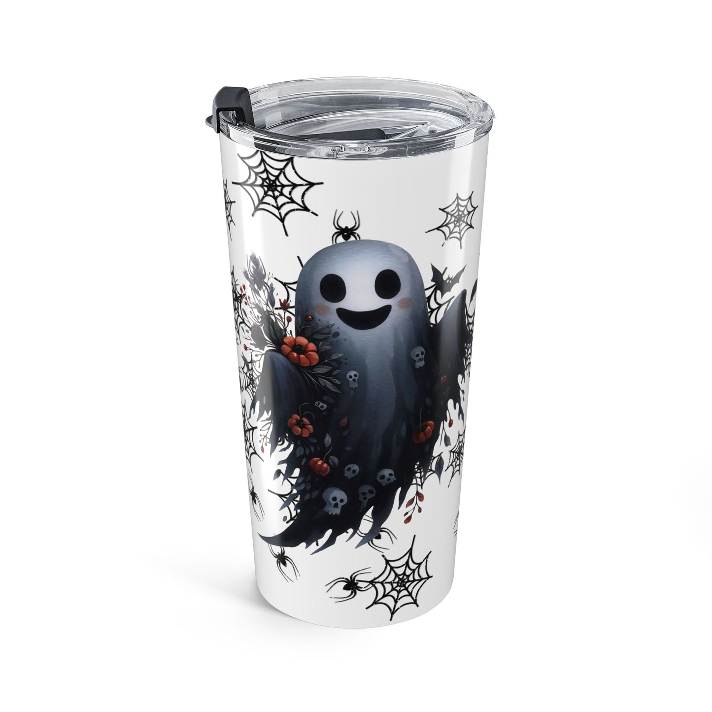 Spooky Cute Ghost Tumbler 20oz - Halloween Gothic Gift