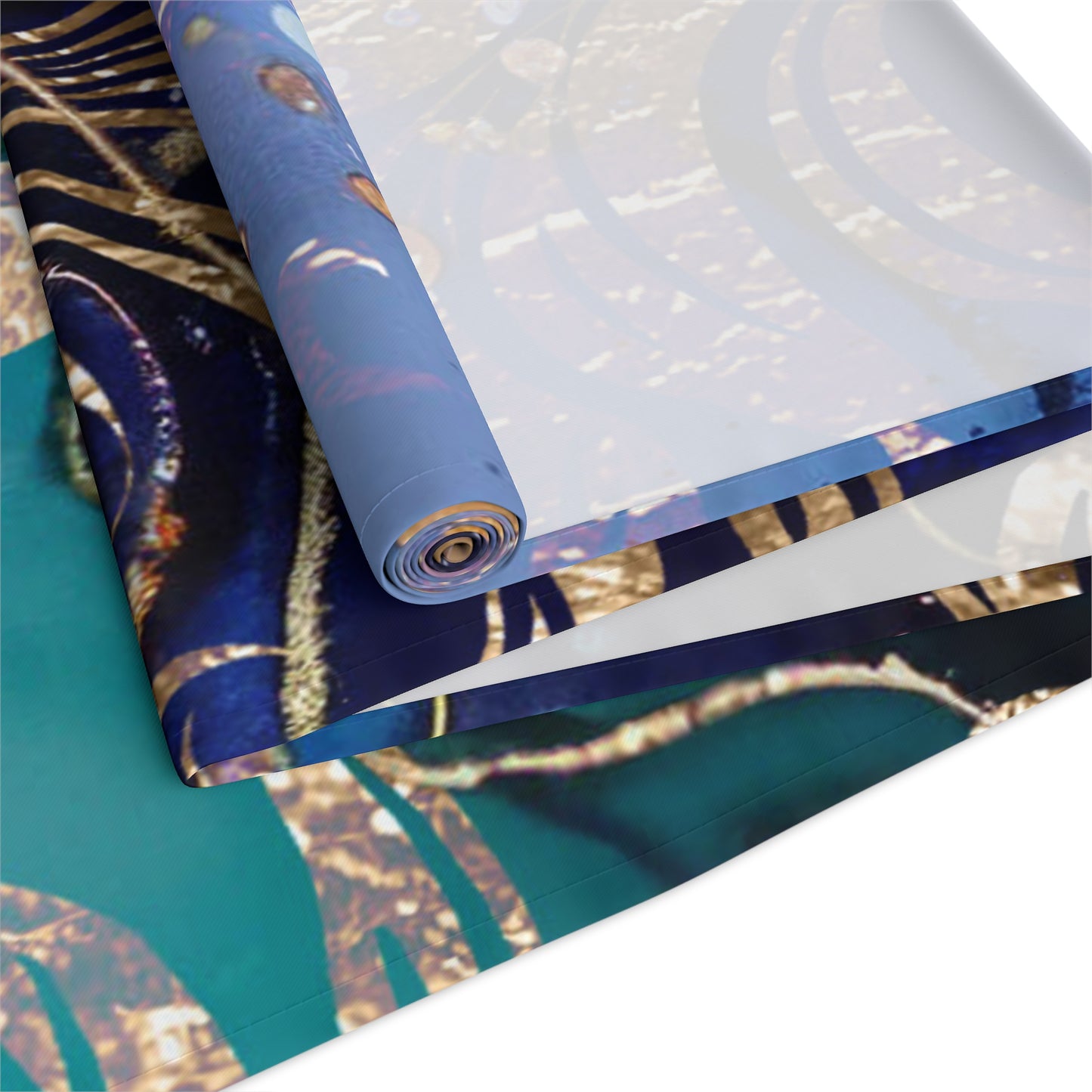 Elegant Floral Table Runner, Boho Dining Decor, Wedding Reception Tablecloth, Rustic Home Decor, Party Table Decoration