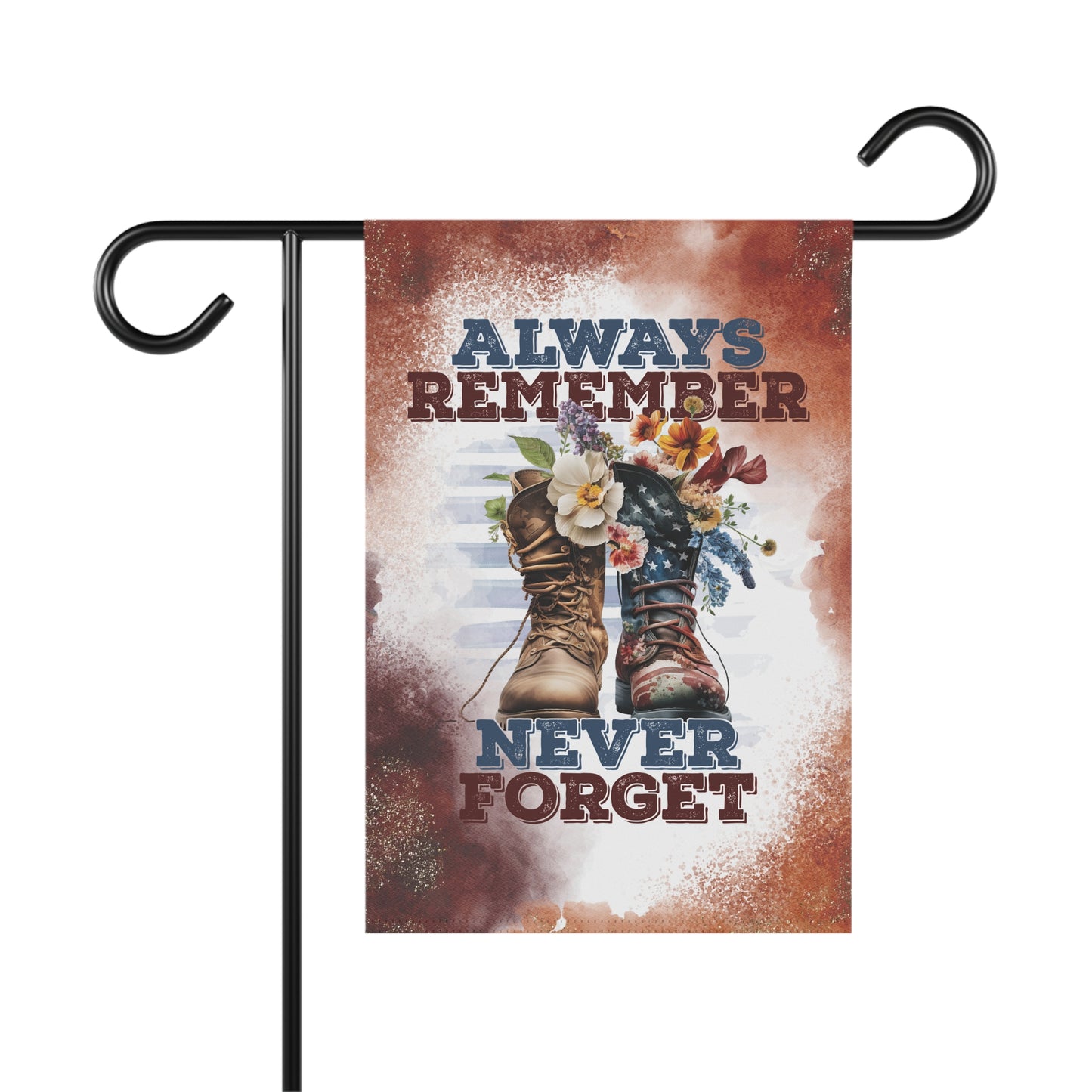 Memory Garden Flag - Always Remember Never Forget Banner