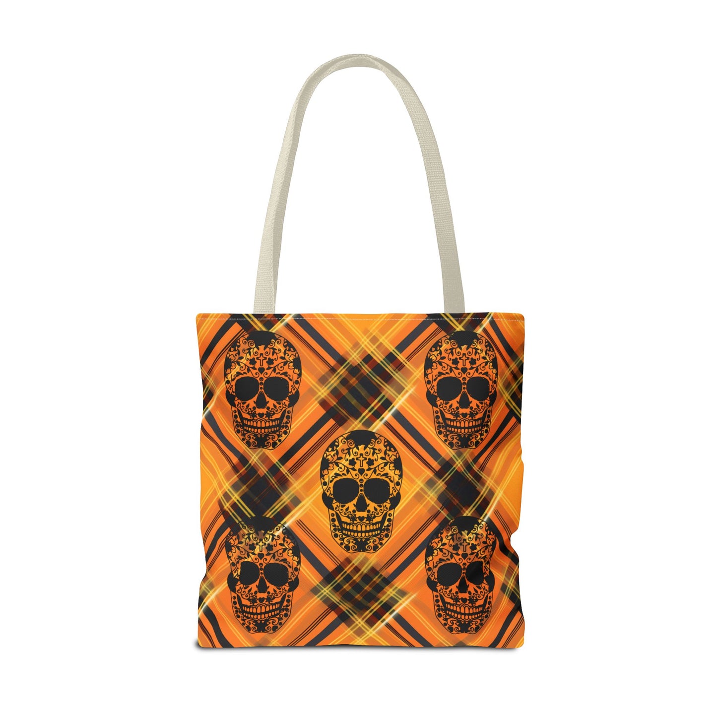 Fashionable Halloween Theme Tote Bag (AOP), Stylish and Festive for Everyday, Perfect for Halloween Lovers, For Anyone