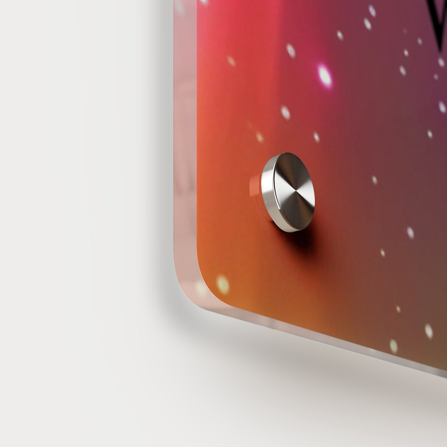 Acrylic Wall Art Panel - Inspirational Quote 'Be the Energy You Want to Attract' Wall Decor