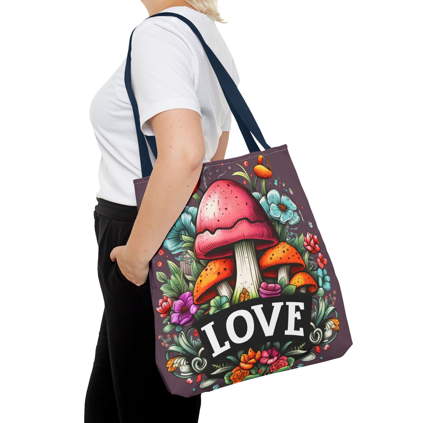 Mushroom Love Tote Bag