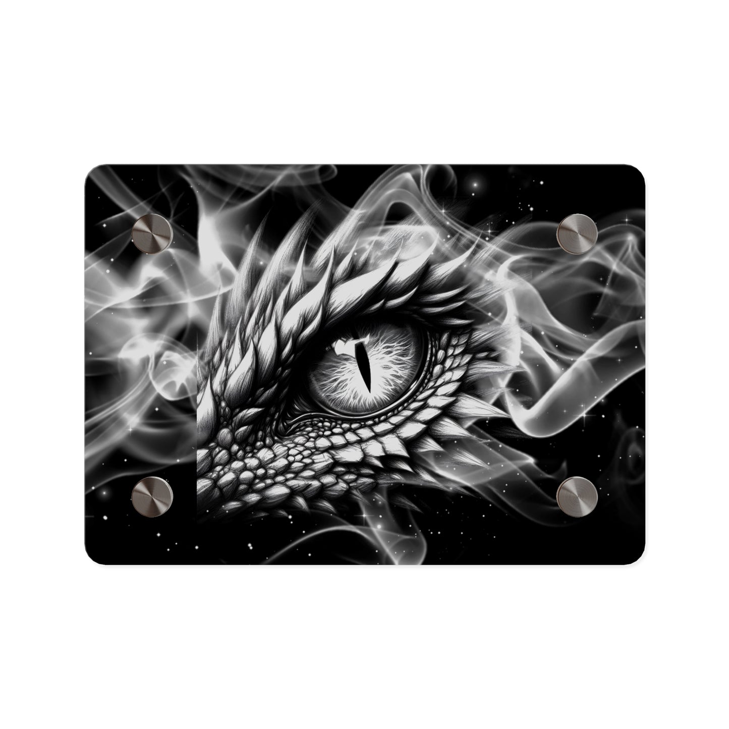 Mystical Dragon Eye Acrylic Wall Art Panels - Home Decor for Fantasy Lovers