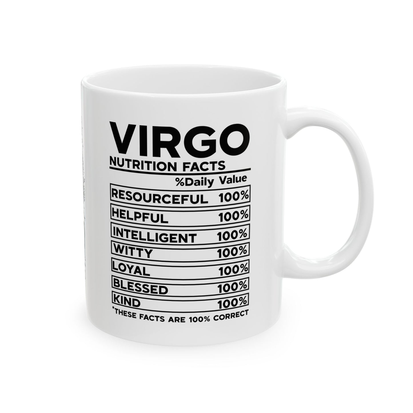Personalized Virgo Zodiac Ceramic Mug - 11oz & 15oz