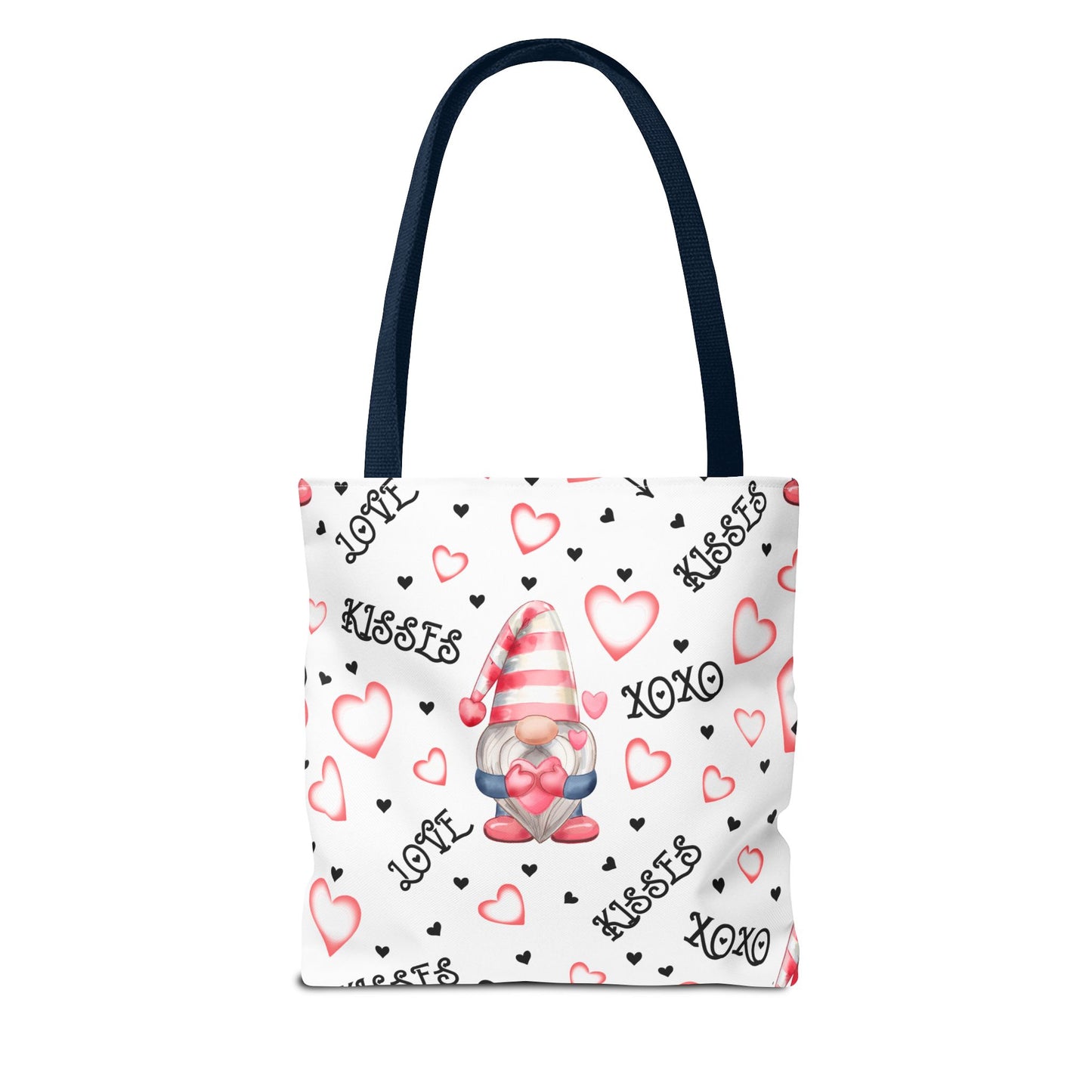 Romantic Love Gnome Tote Bag - Whimsical Valentine Gift for Gnome Lovers