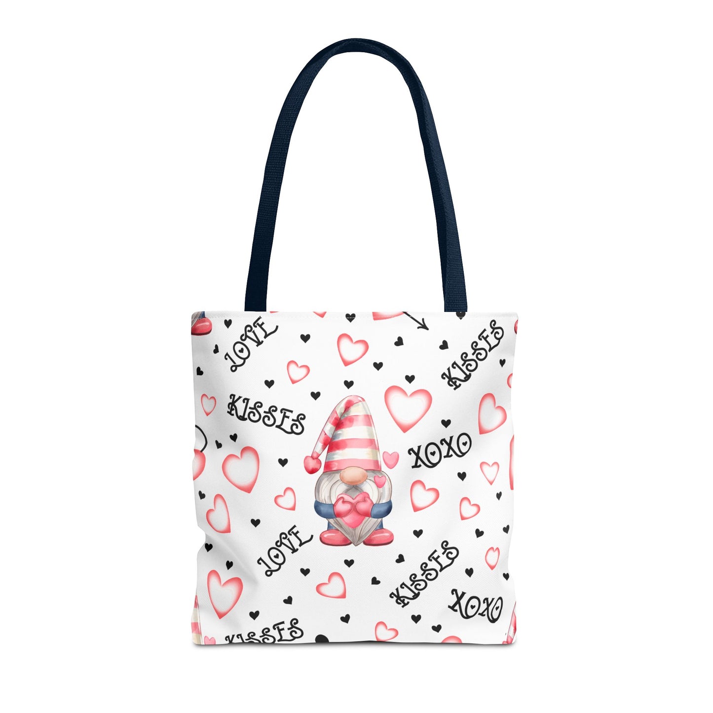 Romantic Love Gnome Tote Bag - Whimsical Valentine Gift for Gnome Lovers