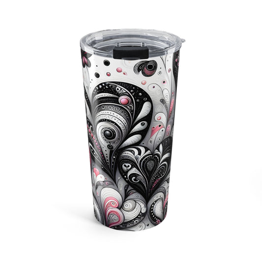 Elegant Floral Tumbler 20oz - Boho Gift for Her