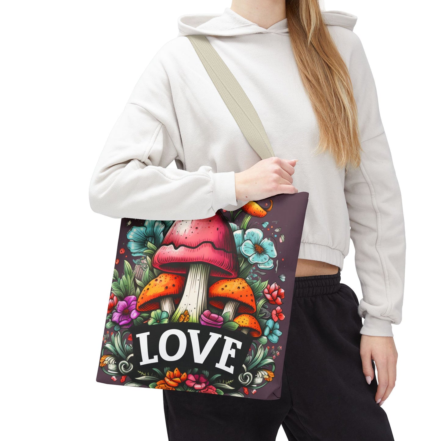 Mushroom Love Tote Bag