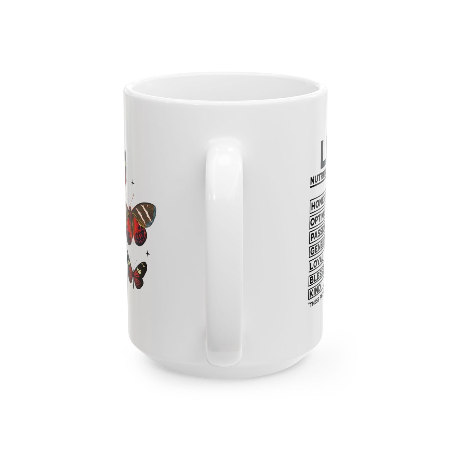 Leo Zodiac Ceramic Mug - Strength & Passion - 11oz/15oz Coffee Cup