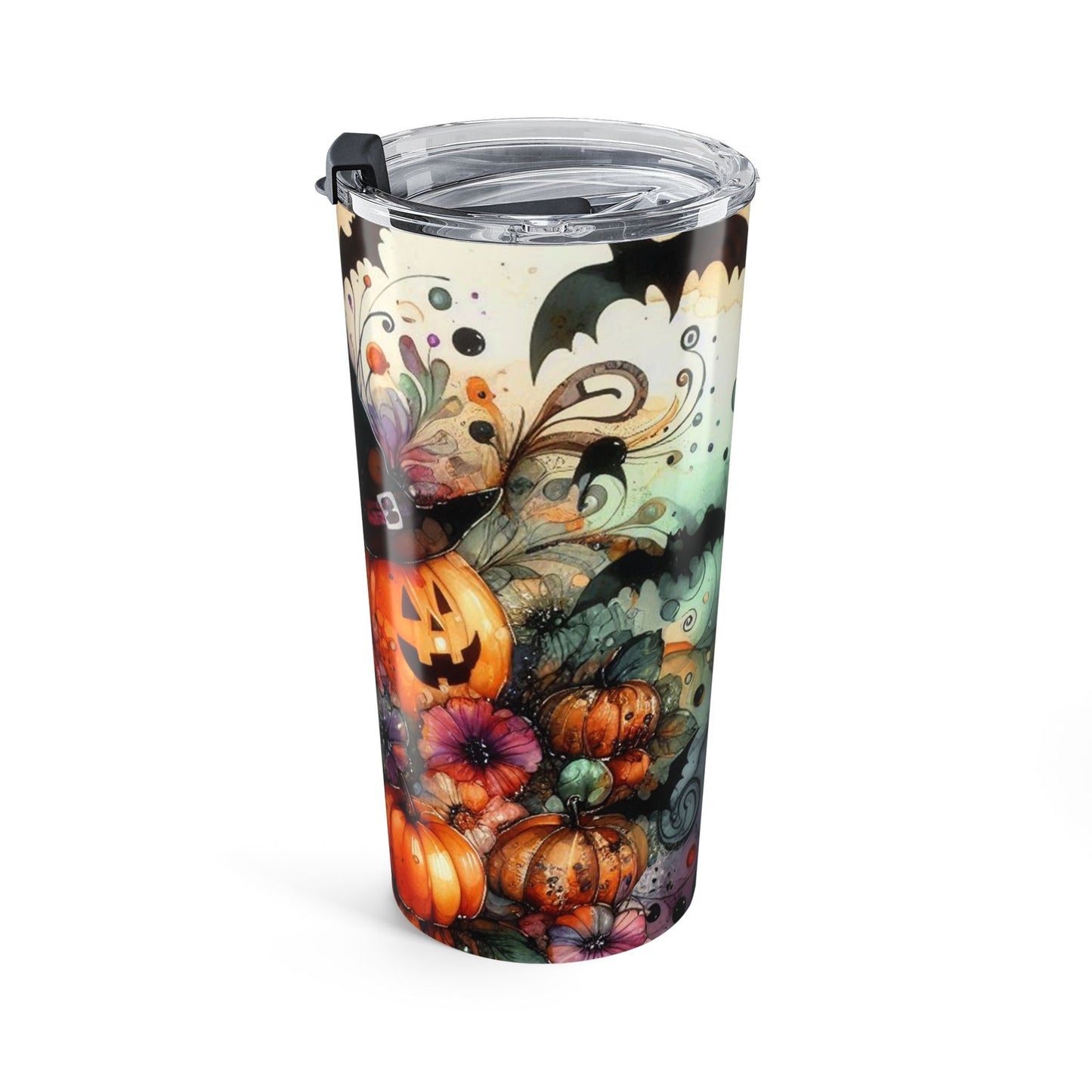 Halloween Pumpkin Tumbler 20oz - Fall Seasonal Drinkware