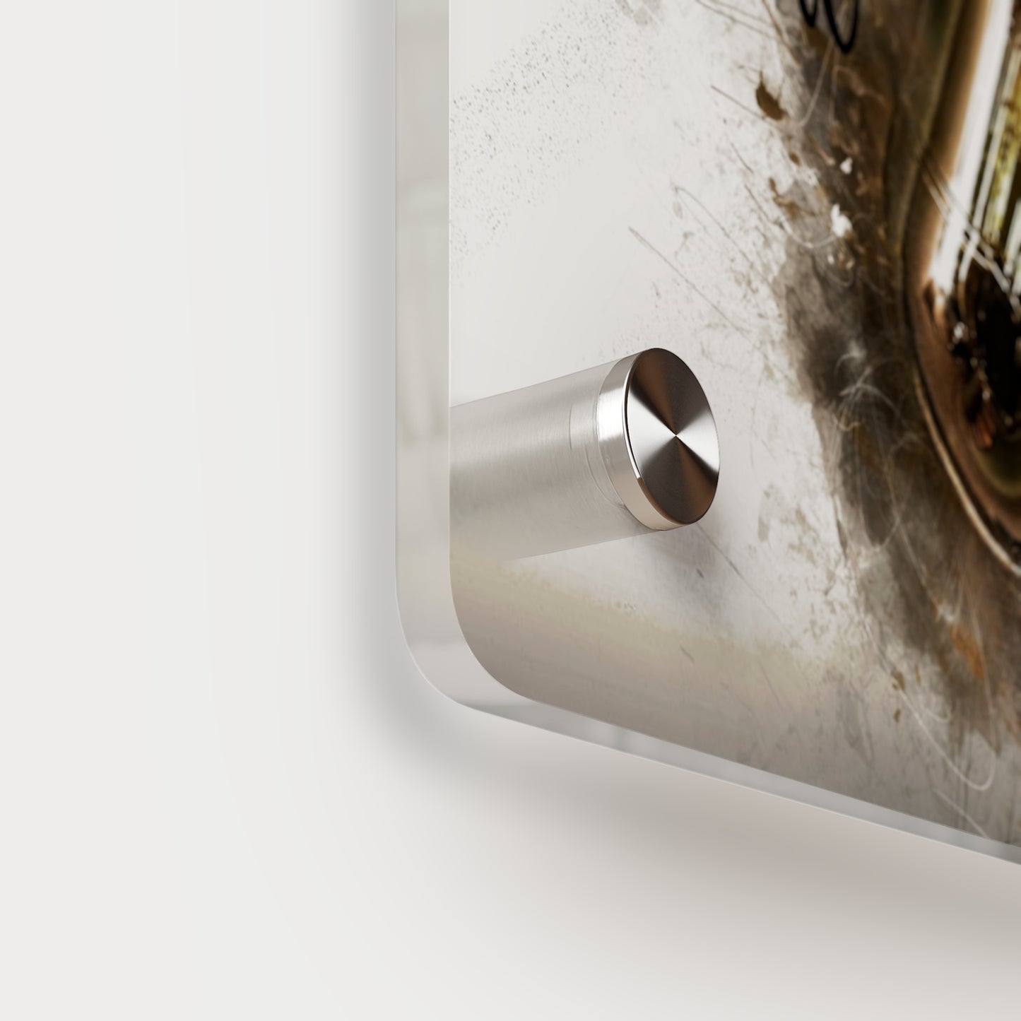 Inspirational Acrylic Wall Art Panel - "Music Feeds the Soul"