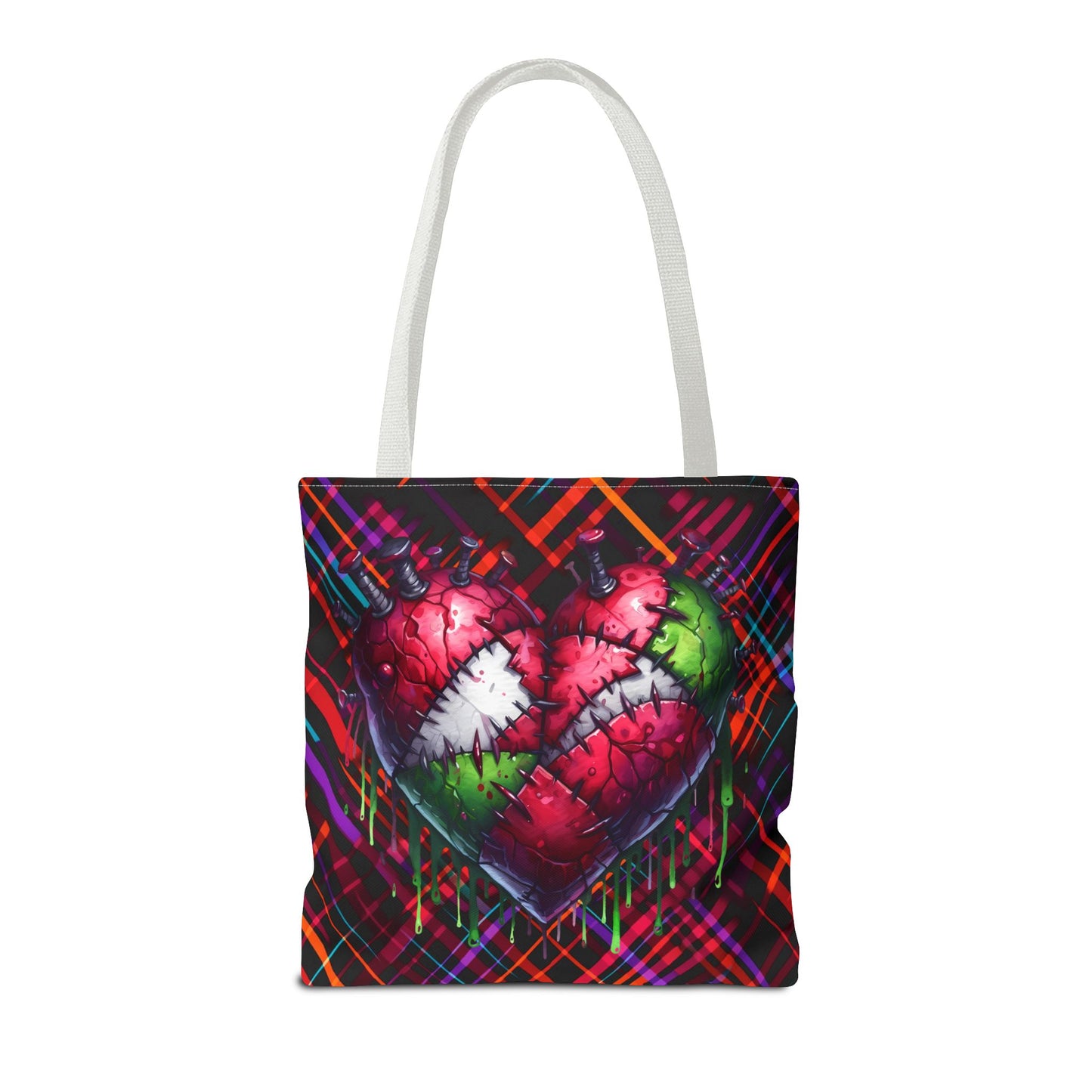 Fashionable Halloween Theme Tote Bag (AOP), Fun Stylish for Everyday or Occasion, Perfect for Halloween Lovers, Gift Idea for Anyone