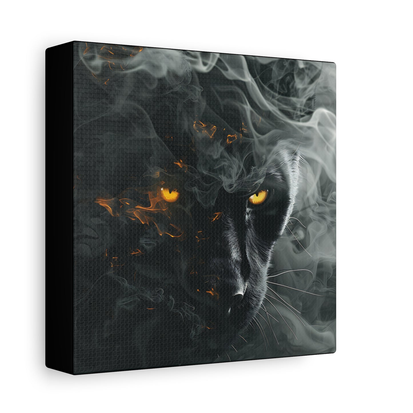 Mystical Panther Canvas Wall Art - 1.25" Stretched Wall Decor