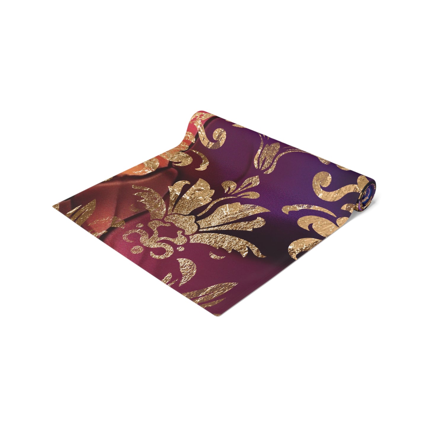 Elegant Damask Table Runner for Special Occasions, Dining Decor, Holiday Table Settings, Thanksgiving, Wedding, Party Decor