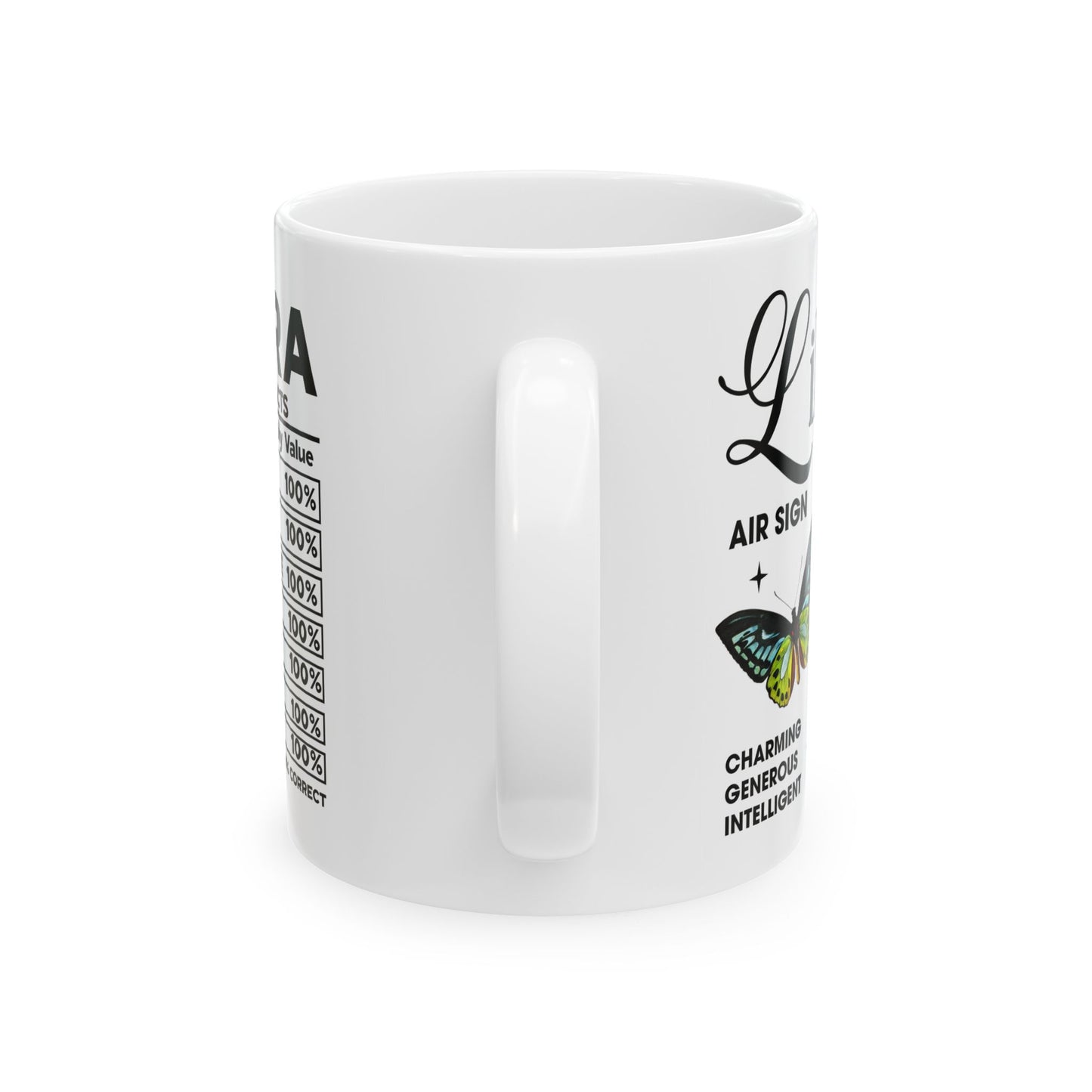 Libra Zodiac Ceramic Mug | 11oz & 15oz | Astrology Gifts for Libra Lovers