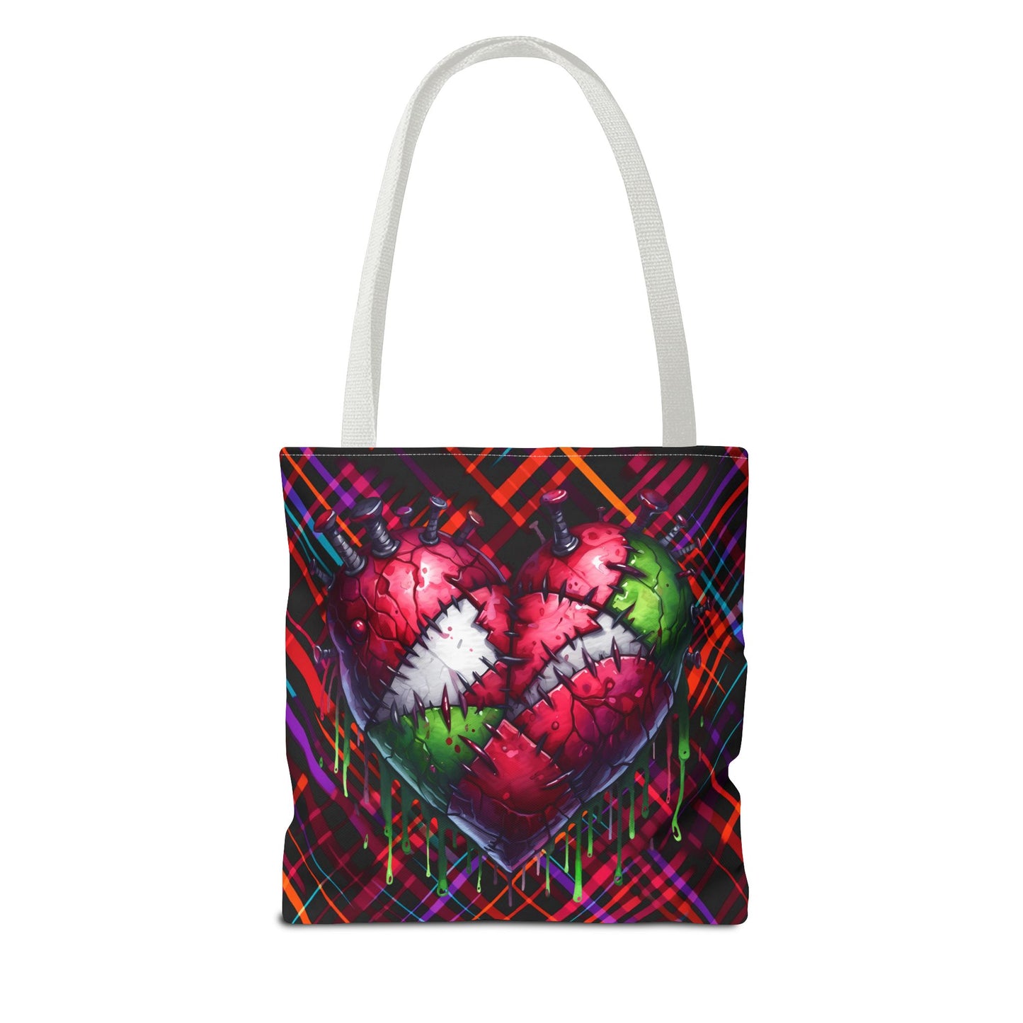 Fashionable Halloween Theme Tote Bag (AOP), Fun Stylish for Everyday or Occasion, Perfect for Halloween Lovers, Gift Idea for Anyone