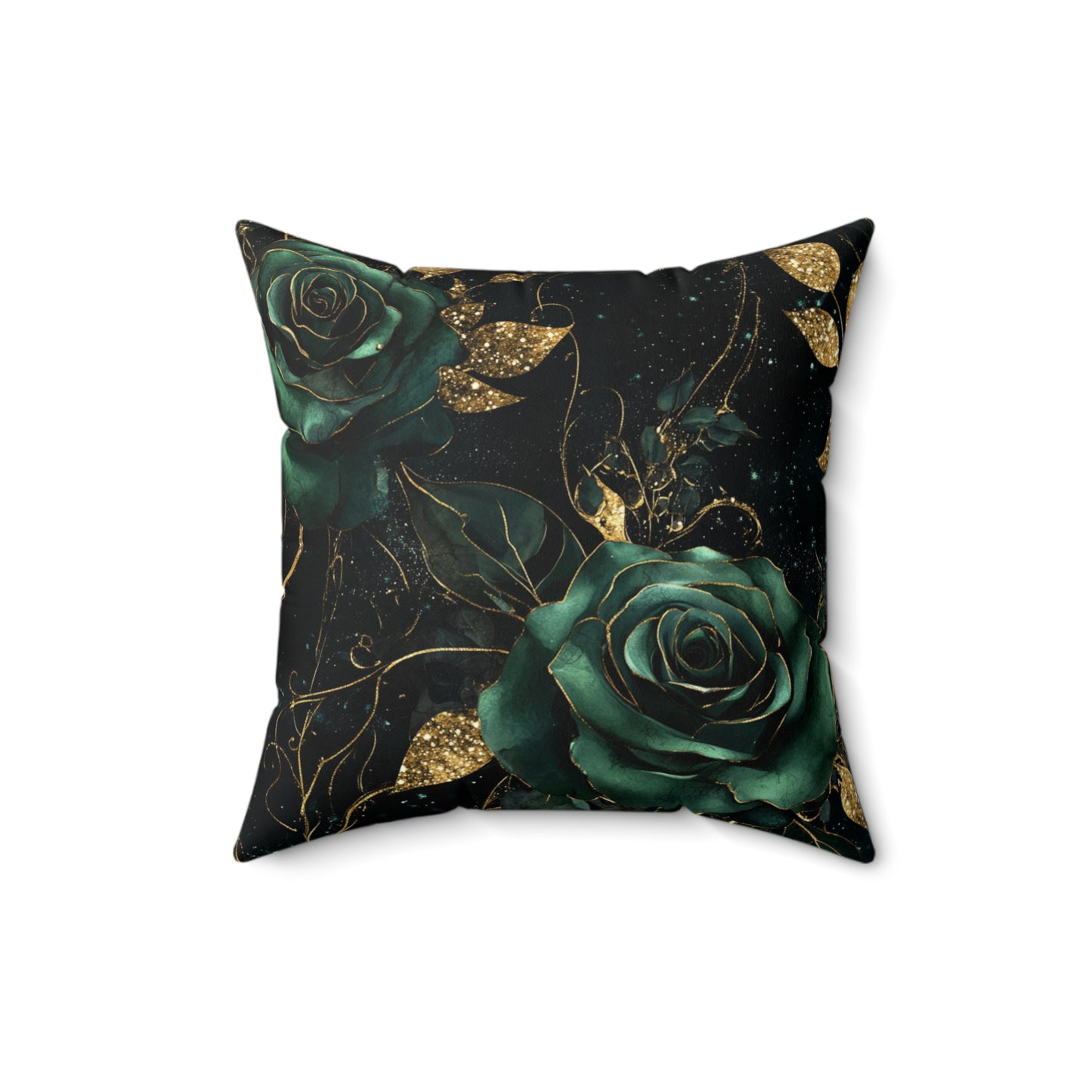 Gothic Floral Pillow, Home Decor, Gift for Her, Couch Cushion, Boho Charm, Elegant Interior Accent