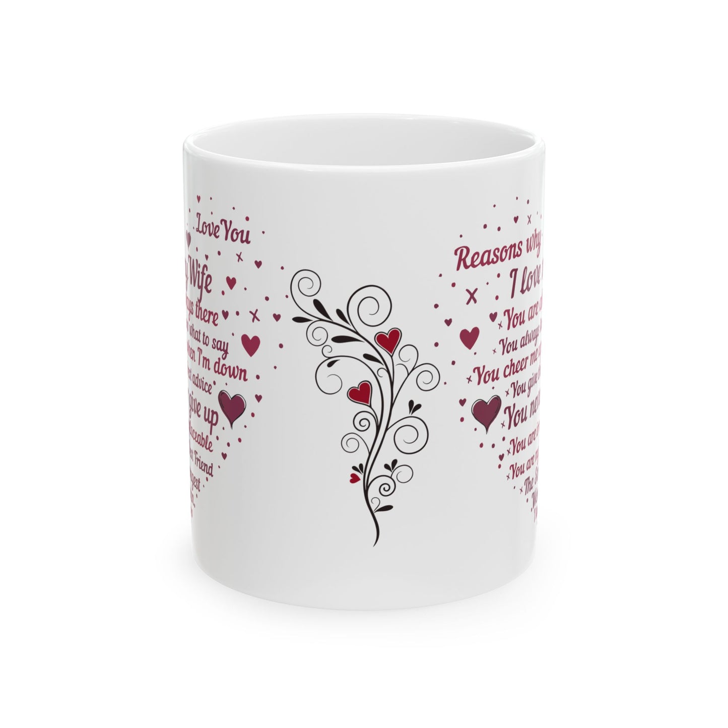 Reasons Why I Love My Wife Mug - Valentine's Day Gift (11oz/15oz)