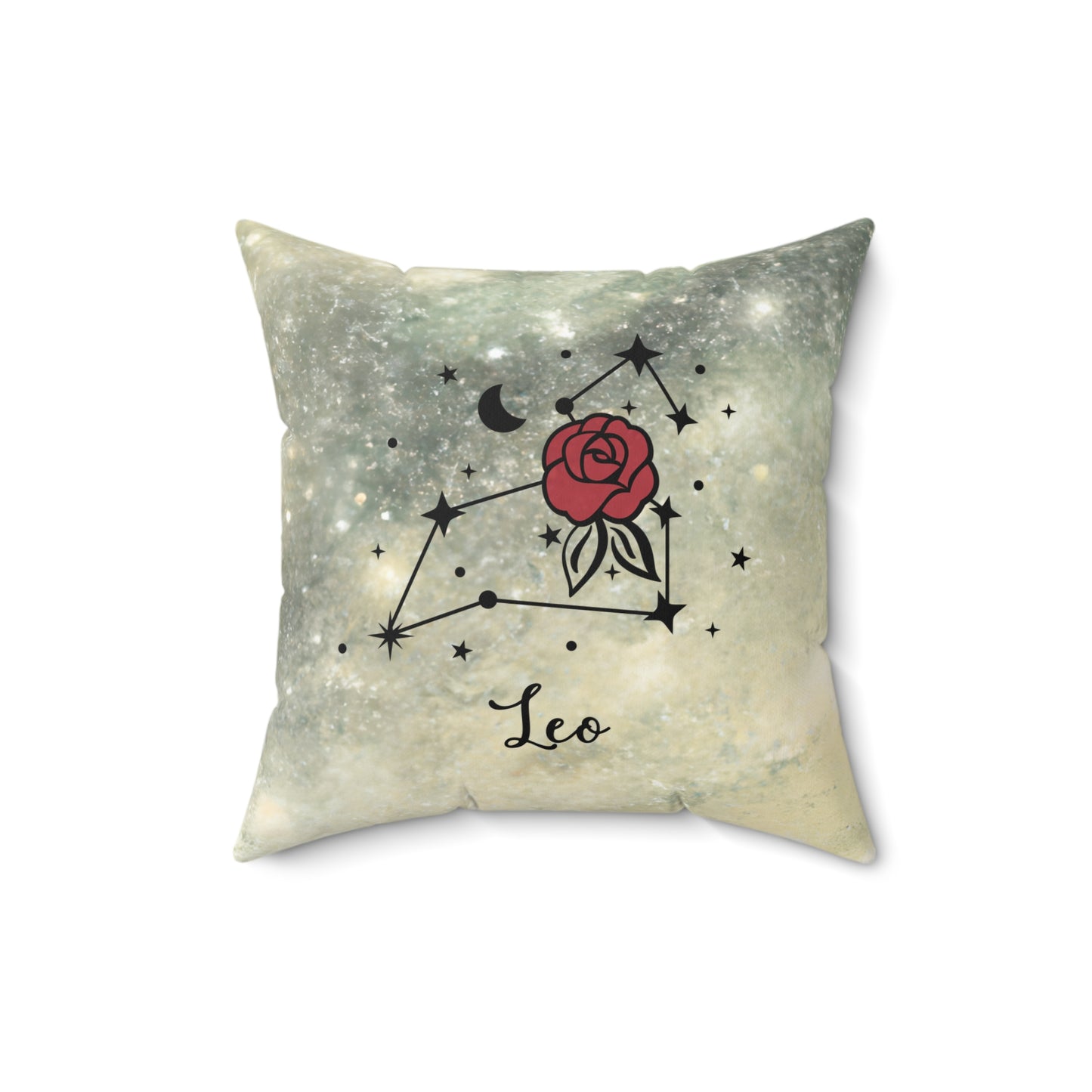 Leo Zodiac Constellation Pillow, Astrology Decor, Star Sign Gift, Home Accent, Birthday Gift, Unique Zodiac Throw Pillow