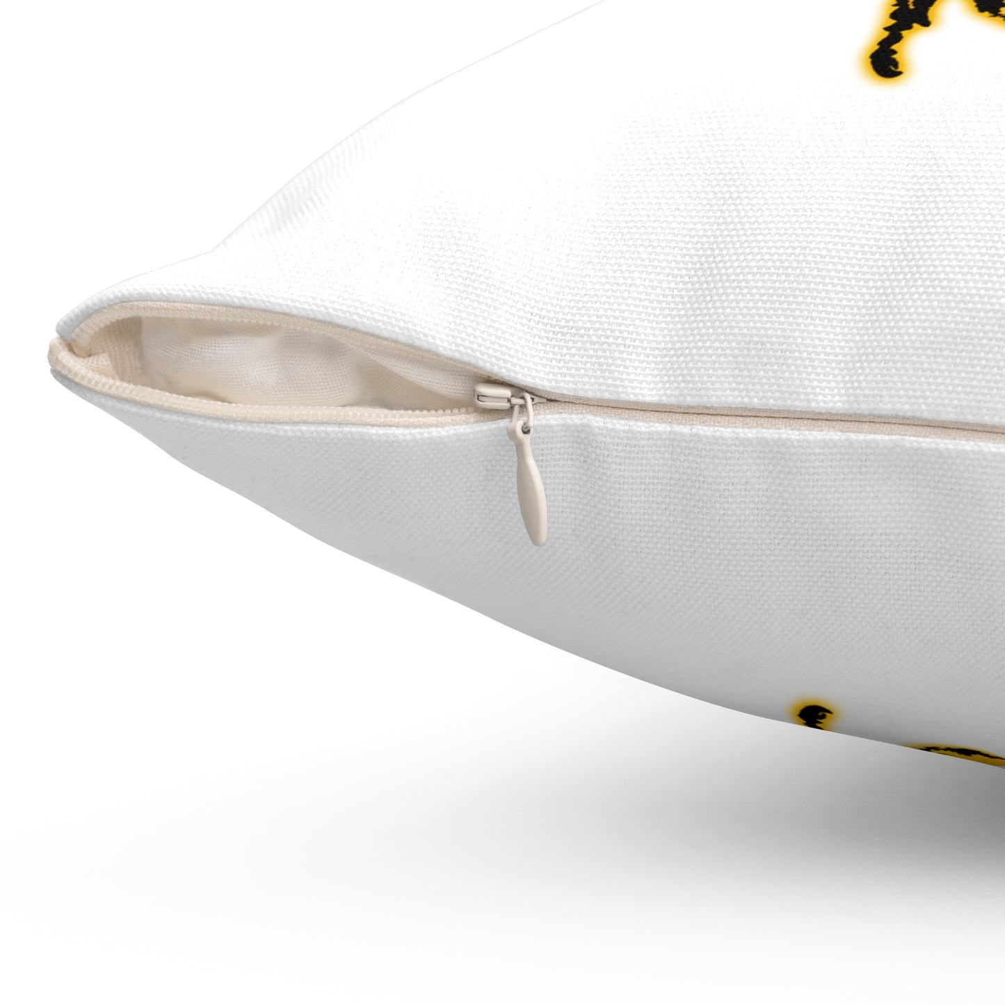 Hippie Theme Spun Polyester Square Pillow, Peace Lovers, Bee Lovers, Peace Theme Quote, Beautiful Home or Office Decor for Any Occasion