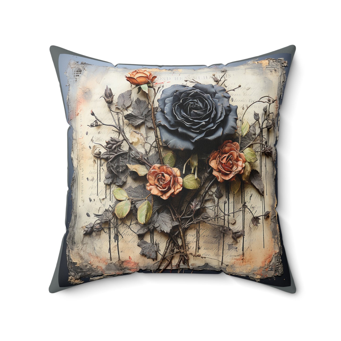 Chic Floral Throw Pillow, Decorative Couch Cushion, Boho Home Decor, Gift for Her, Cozy Living Room Accent