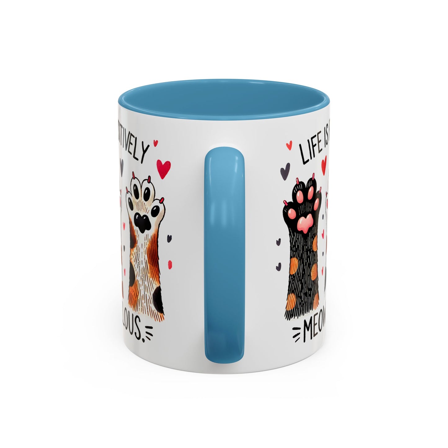Coffee Mug - Humorous Stylish Cat Saying Mug, Gift Mug for Cat Lovers, Animal Lover Gift Idea, Housewarming Gift