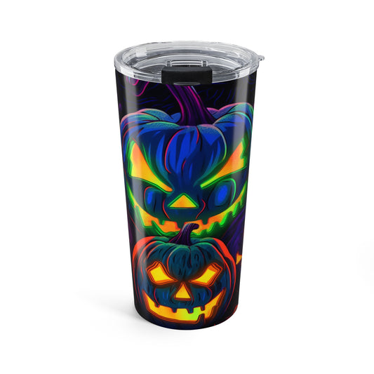Halloween Pumpkin Tumbler 20oz - Spooky Party Favor