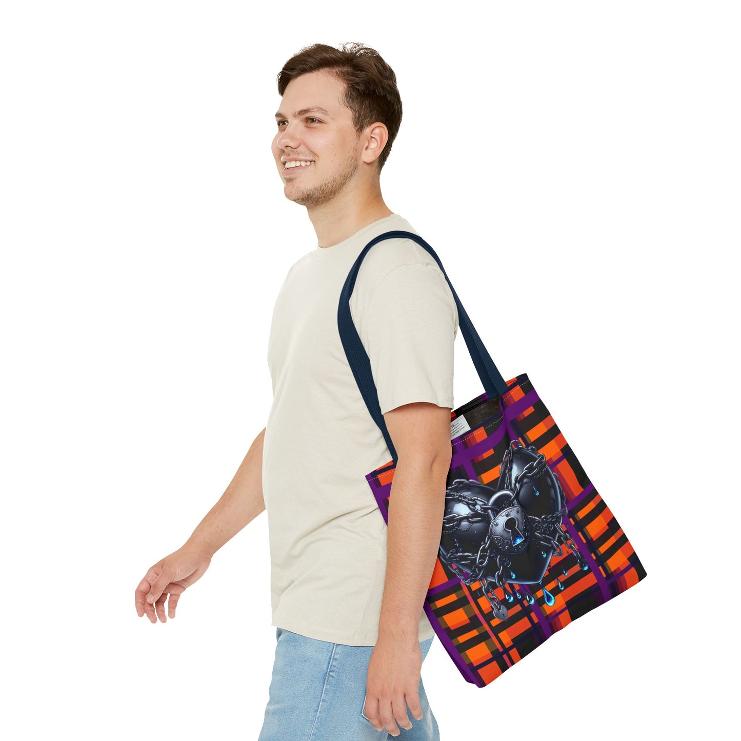 Fashionable Halloween Theme Tote Bag (AOP), Stylish for Everyday or Occasion, Perfect for Halloween Lovers, Great Gift Idea for Anyone