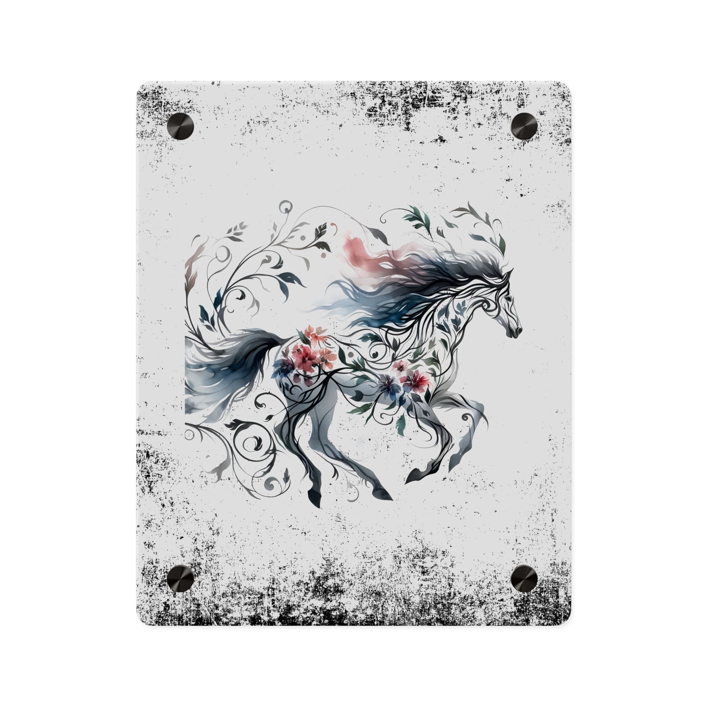 Celestial Horse Acrylic Wall Art Panel - Ethereal Home Decor