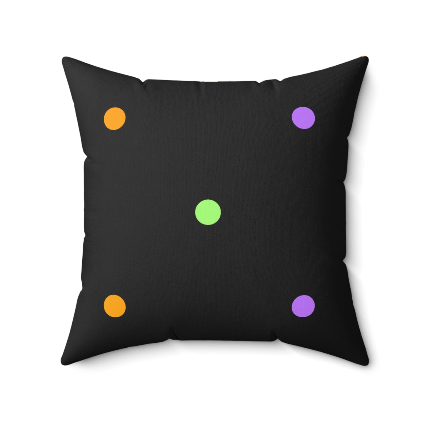 Decorative Spun Polyester Square Pillow, Halloween Theme, Home or Office Decor, Beautiful Accent for Any Room, Everyday or Any Occasion