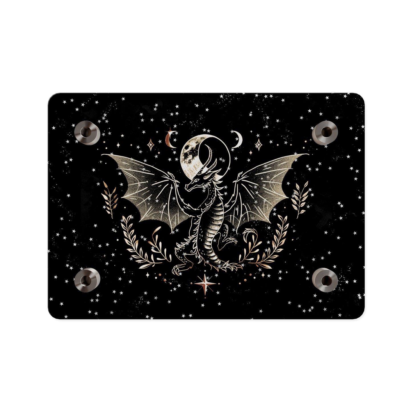 Mystical Dragon Acrylic Wall Art Panel - Celestial Home Decor