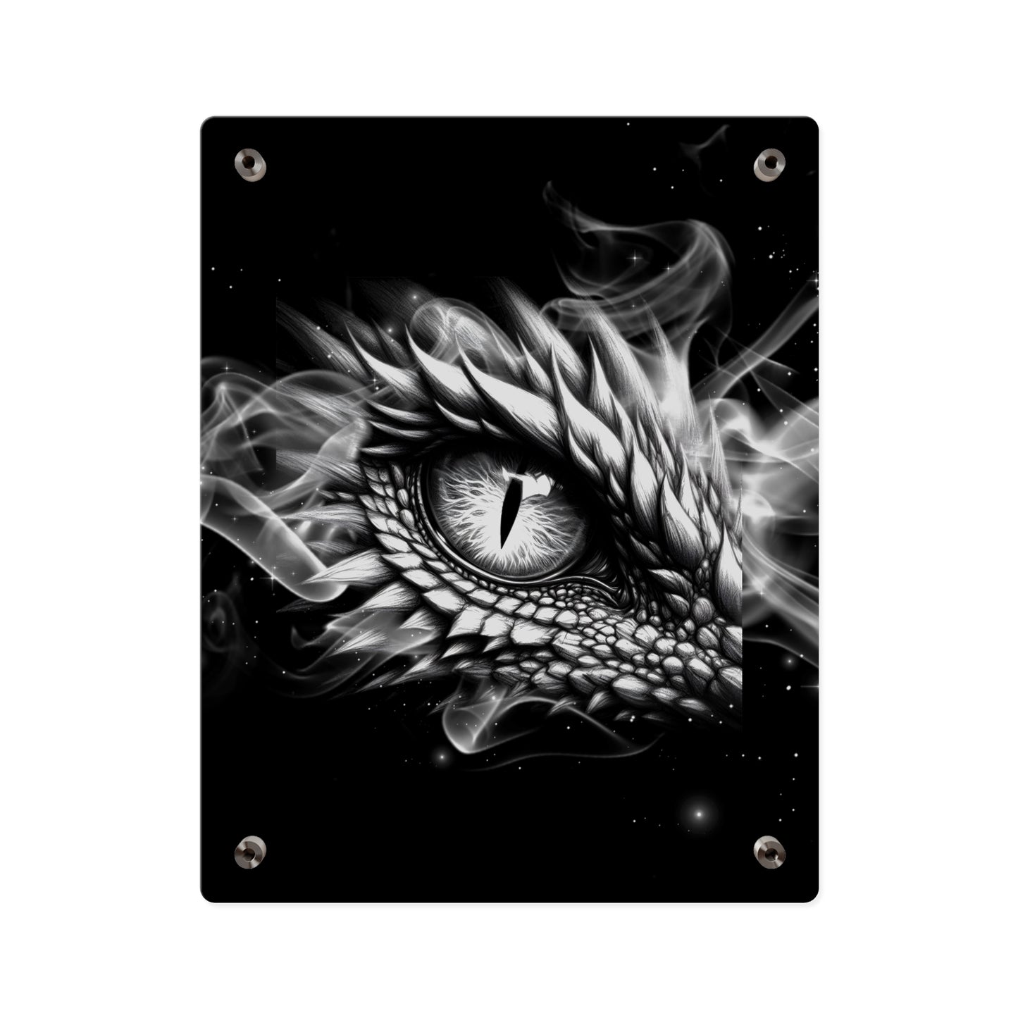Mystical Dragon Eye Acrylic Wall Art Panels - Home Decor for Fantasy Lovers