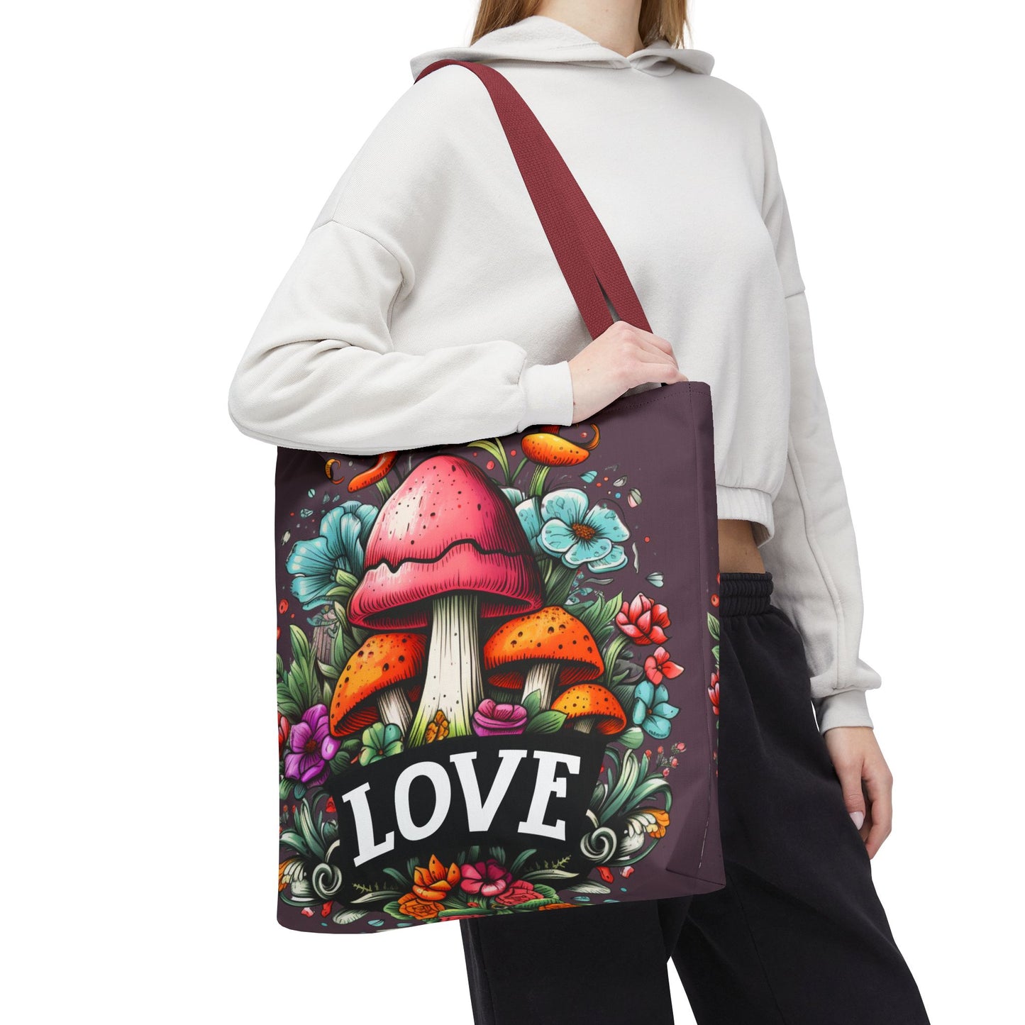 Mushroom Love Tote Bag