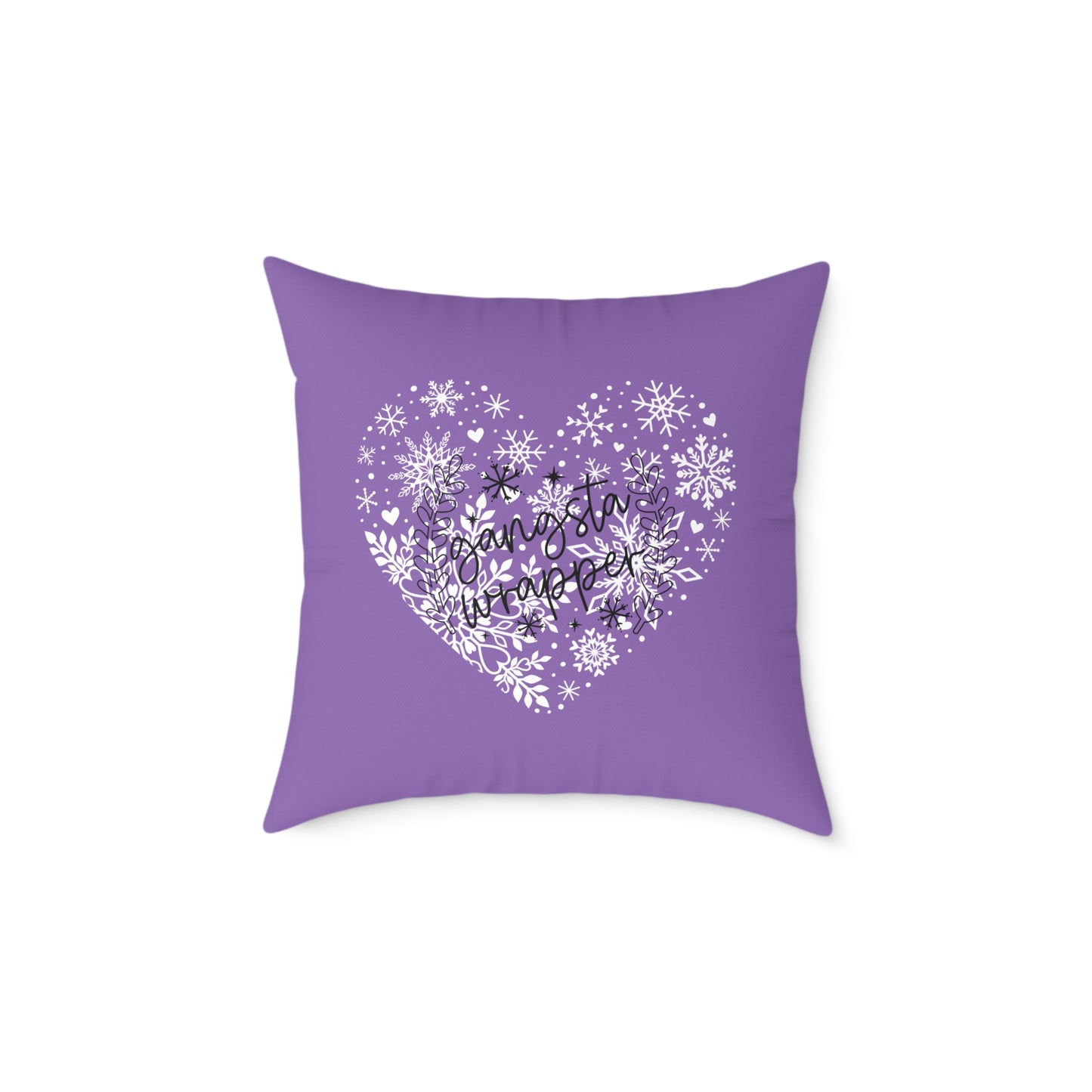 Holiday Humor Square Poly Canvas Pillow, Two-Sided Holiday Humor Decor Pillow for Home or Office, Accent for Any Room