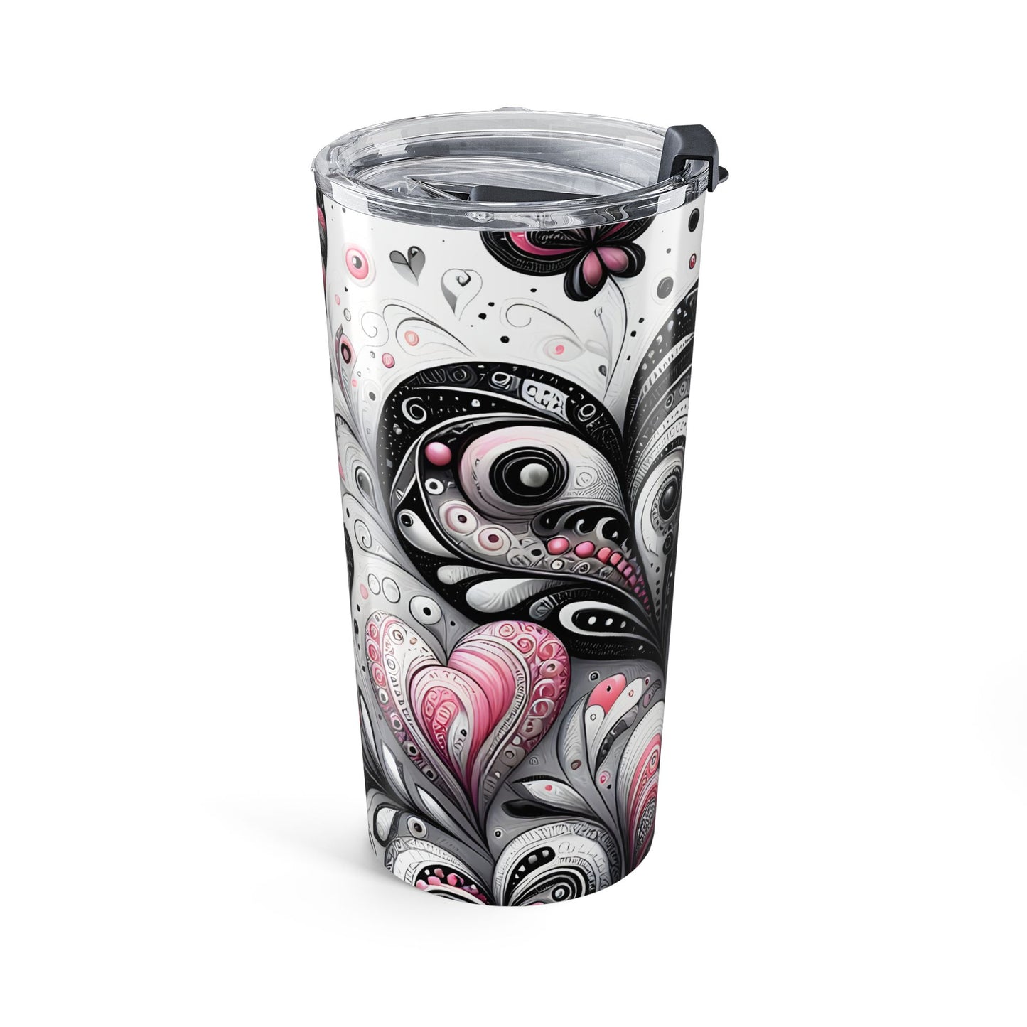 Elegant Floral Tumbler 20oz - Boho Gift for Her