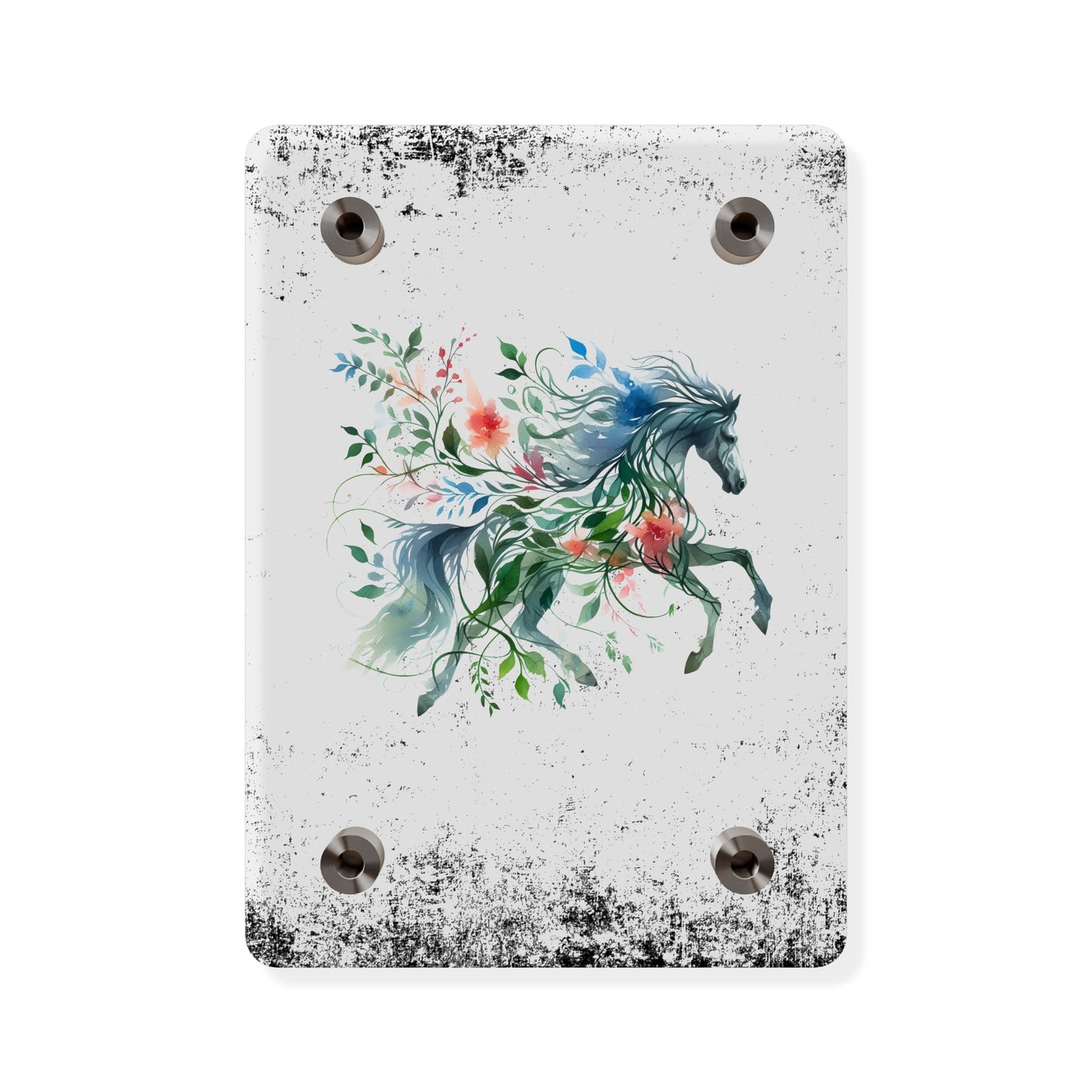 Whimsical Horse Acrylic Wall Art Panel – Nature-Inspired Home Decor