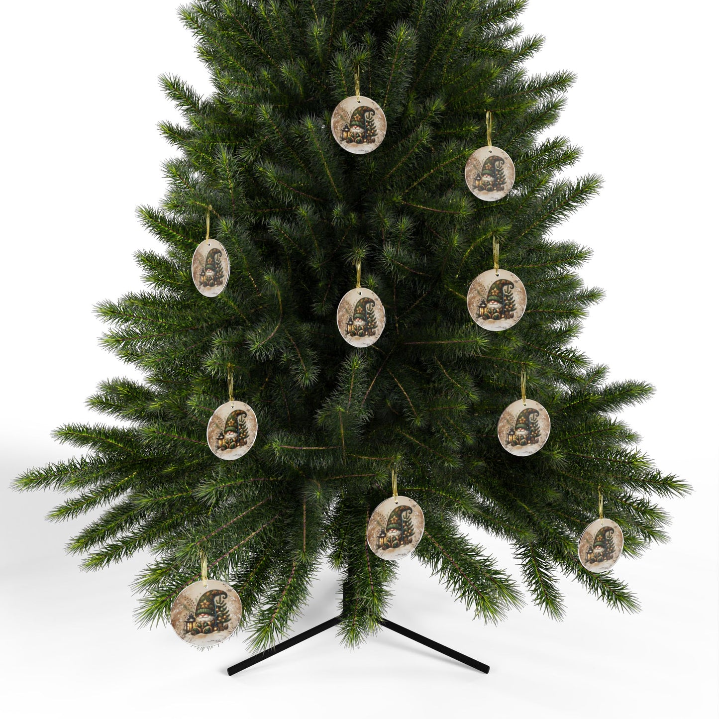 Gnome Christmas Acrylic Ornaments – Festive Holiday Decor