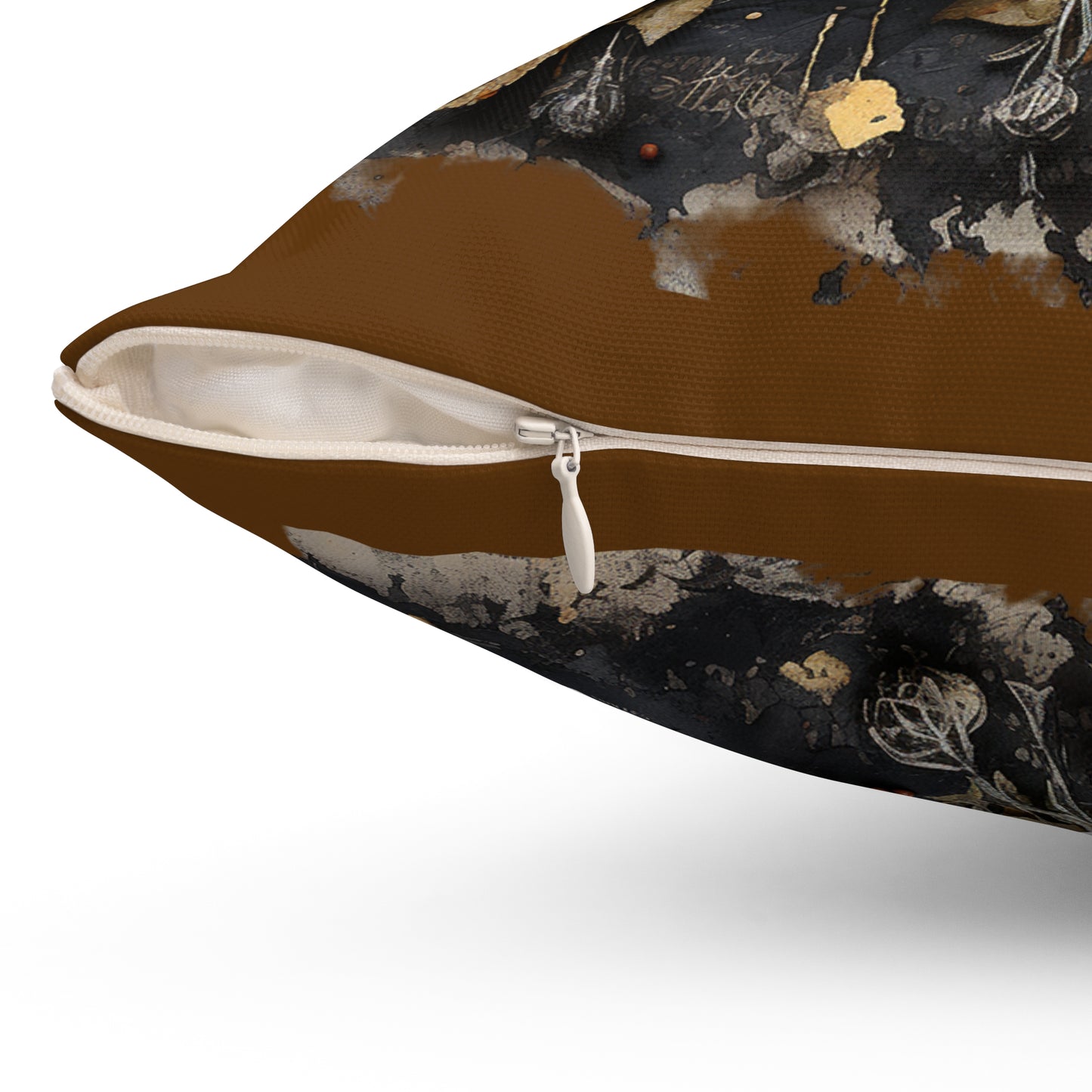 Elegant Floral Decorative Pillow - Artful Cushion for Home Decor, Throw Pillow, Unique Gift, Living Room Accent, Cozy Atmosphere