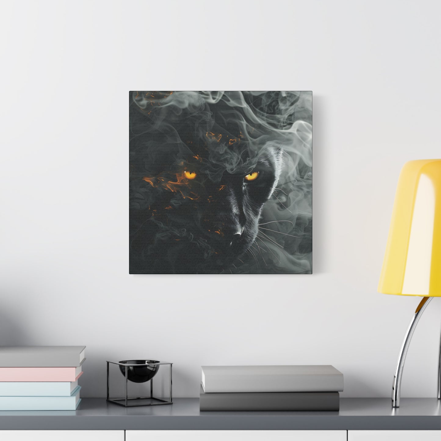 Mystical Panther Canvas Wall Art - 1.25" Stretched Wall Decor